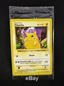 Pikachu Shadowless E3 Joues Rouges Ultra Rare Promo Pokemon Card Factory Scellé