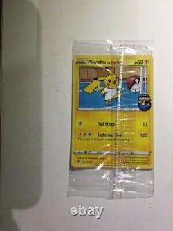 Pikachu Sur Le Ballon 001 / 005 Pokemon Carte Futsal Football Fa Rare New Sealed