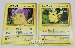 Pikachu Vieux Dos Sorti en 1996 Super Rare Jeu de Cartes Pokémon Japon Excellent