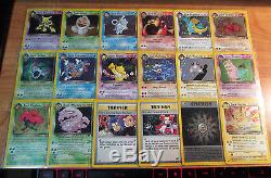 Pl Complète Pokemon Team Rocket Card Set 83/82 Tous Dark Holo Secret Rare Raichu