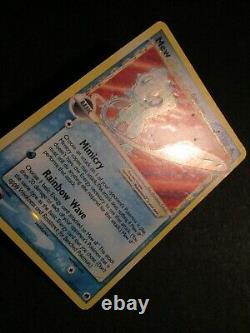 Pl Pokemon (gold Star) Carte Mew Ex Dragon Frontiers Set/101 Ultra Rare Holo Ap