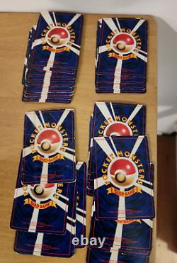 Pocket Monster Pokemon Cards Vintage 1995-1996 Stickers Lot Énorme Rare