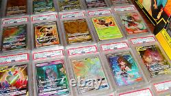 Pokemon 25 Card Lot Garanti Texture Psa 10 Ex Gx V Vmax Ultra Secret Rare