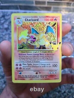 Pokemon 25ème Anniversaire Charizard Blastoise Venusaur Pikachu Mew Holo Carte Lot