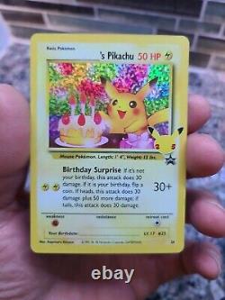 Pokemon 25ème Anniversaire Charizard Blastoise Venusaur Pikachu Mew Holo Carte Lot