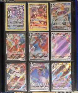 Pokemon Binder Card Collection Pas De Duplicates Fullart, Tg, Vmax, Ex, Incroyable Rare