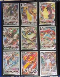 Pokemon Binder Card Collection Pas De Duplicates Fullart, Tg, Vmax, Ex, Incroyable Rare