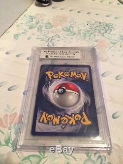 Pokémon Card 1ère Édition Shadowless Charizard Holo Base Rare Set Bgs 8.0
