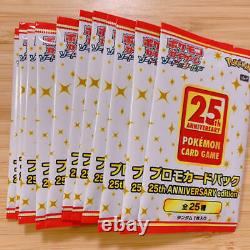 Pokemon Card 25th Anniversary Collection Promo Pack Japonais Non Ouvert Mint 10