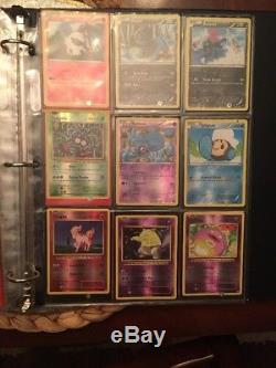 Pokemon Card Collection Dans Un Classeur, Holos, Rares, Charizard, 1ères Éditions, Lot