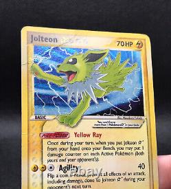 Pokemon Card Jolteon Gold Star Ex Power Keepers 101/108 Ultra Rare 2007 Dmg