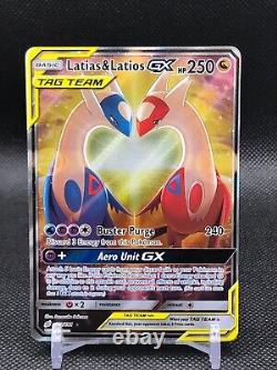 Pokemon Card Latias & Latios Gx (alternate Full Art) Team Up 170/181 Ultra Rare