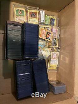 Pokemon Card Lot 400+ Cartes Officiel Tcg Vintage Shadowless, Ultra Rare, Gx Ex