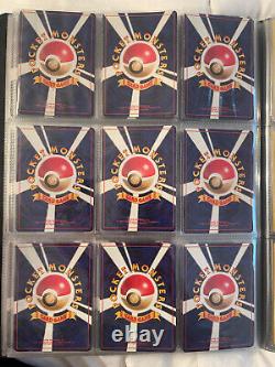 Pokemon Card Lot De 9 Toutes Les Cartes Japonaises Anciennes De Holo Rare