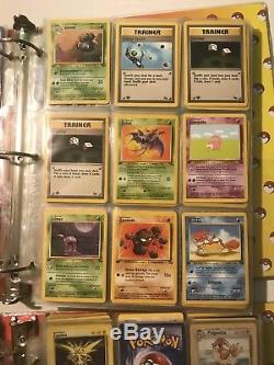 Pokemon Carte Collection Vintage Liant Avec Cartes Holo Rare Doit Voir