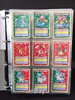 Pokemon Carte Topsun 150/150 Très Rare Charizard Mewtwo 1995 Ensemble Complet