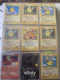 Pokemon Cartes Vintage Rare Collection Lot Reliure Holo