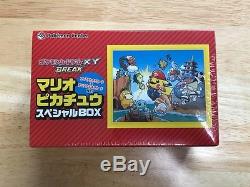 Pokemon Center Pikachu Mario Luigi Promo Box Poncho Russe Japonais