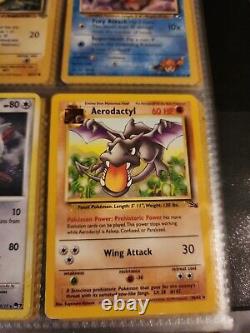 Pokemon Childhood Binder Vintage & Wotc Lot De Cartes Holos Rares Ex Lv. X, Etc.