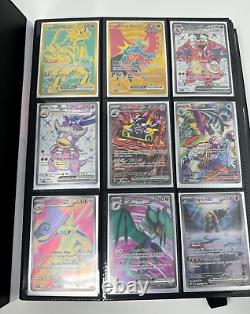 Pokémon Classeur de Cartes RARE Fresh Pulls Plus de 200 Cartes Holo Charizard