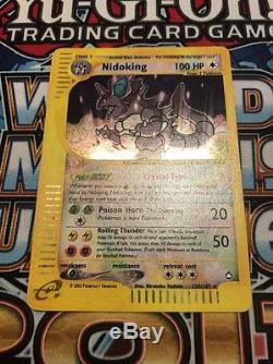 Pokemon Crystal Nidoking Aquapolis Holo Carte De Collection Secret Rare Gem Mint Psa