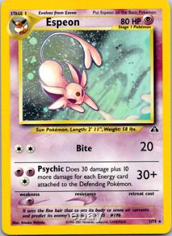 Pokémon Découverte Néo Illimitée Choisissez Votre Carte! 2001 Vintage WoTC NM/LP