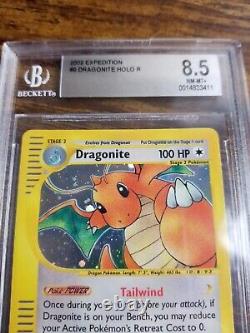 Pokemon Dragonite 9/165 Holo Rare Expedition Base Bgs 8,5 Nm-mit+