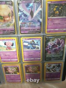 Pokemon Full Binder Card Lot Of Full Art/gx/ex/ultra Rare Holo/wotc/charizards
