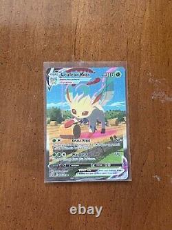 Pokémon JCC Leafeon VMAX Cieux changeants 205/203 Secrète Rare Holo légèrement jouée