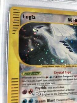 Pokemon Lugia 149/144 Aquapolis Holo Psa 9 Secrète Rare Cristal Carte Monnaie