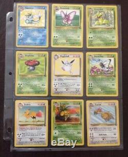 Pokemon Rare Complete Unlimited Jungle Set 64/64 100% Cartes Classiques Originales