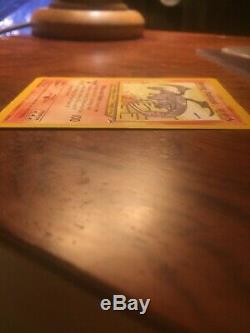 Pokemon Shining Charizard 107/105 Holo Rare Neo Destin Card- Légèrement Joués