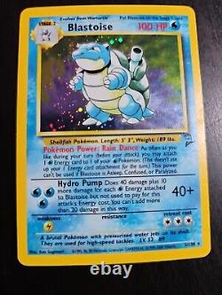 Pokémon TCG Blastoise Ensemble de Base 22/130 Holo Illimité Rare Holo