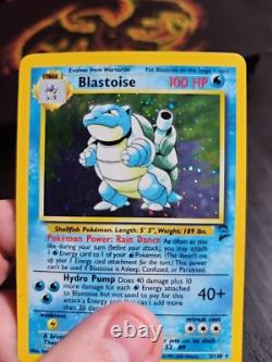 Pokémon TCG Blastoise Ensemble de Base 22/130 Holo Illimité Rare Holo