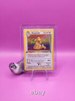 Pokémon TCG Dracolosse Fossile 4/62 Holo 1ère édition Holo Rare Non évalué WOTC