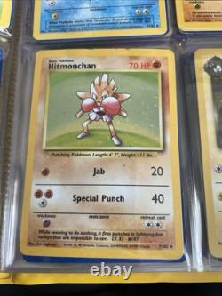 Pokémon TCG Hitmonchan Set de Base 7/102 1ère Édition