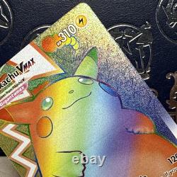 Pokemon TCG Pikachu VMAX Art Complète Arc-en-Ciel Rareté Secrète 188/185 Tension Vivid NM/M