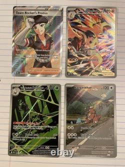 Pokémon TCG Rivaux Destinés Rares Full Art 4 cartes Typhlosion d'Ethan + plus