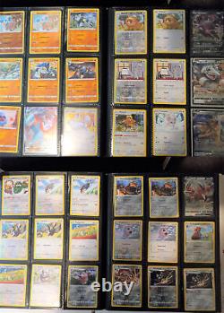 Pokemon Tcg 270+ Card & Binder Lot Wotc Vintage Holo, Rare, Vmax, Gx, Ex, Promos