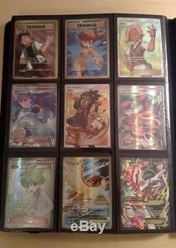 Pokemon Tcg Card Collection Binder 100+ Rares, Holos, Full-arts, Breaks Et Exs
