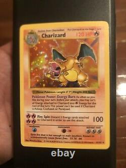 Pokémon Tcg Charizard (shadowless) 4/102 1999 Ensemble De Base Holo Rare Unlimited