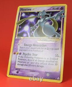 Pokemon Tcg English Card Ex Holon Phantoms Mewtwo Gold Star 103/110 Holo Rare