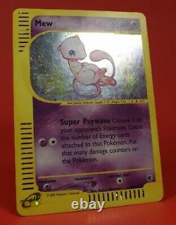 Pokemon Tcg English Card Expedition Base Set Mew 19/165 Holo Rare