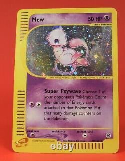Pokemon Tcg English Card Expedition Base Set Mew 19/165 Holo Rare