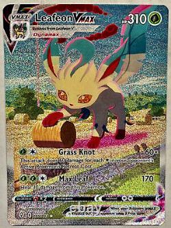 Pokémon Tcg Feuilleon Vmax Evolving Skies 205/203 Full Art Secret Rare