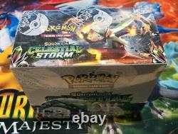 Pokemon Tcg Sun - Moon Sm7 Celestial Storm Booster Box Nouvelles Cartes Scellées À La Main
