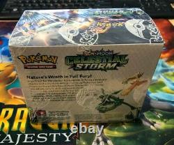 Pokemon Tcg Sun - Moon Sm7 Celestial Storm Booster Box Nouvelles Cartes Scellées À La Main