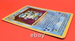 Pokemon Tcg Wotc Carte Base Anglaise Set Blastoise Sans Ombre 2/102 Holo Rare