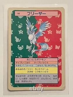 Pokémon Topsun (Dos Bleu) Articuno 144 + Zapdos 145 + Moltres 146 Vintage