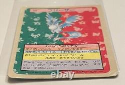 Pokémon Topsun (Dos Bleu) Articuno 144 + Zapdos 145 + Moltres 146 Vintage